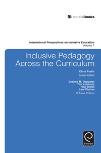 Imagen de portada: Inclusive Pedagogy Across the Curriculum 9781784416485