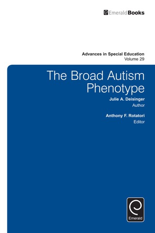 Cover image: The Broad Autism Phenotype 9781784416584