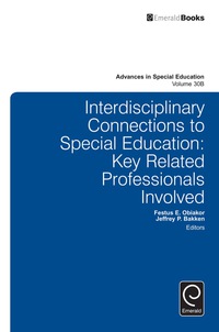Cover image: Interdisciplinary Connections to Special Education 9781784416645