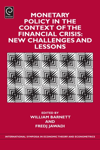 Cover image: Monetary Policy in the Context of Financial Crisis 9781784417802