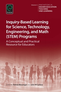 Cover image: Inquiry-Based Learning for Science, Technology, Engineering, and Math (STEM) Programs 9781784418502