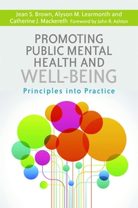 Cover image: Promoting Public Mental Health and Well-being 9781849055673