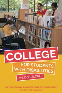 Omslagafbeelding: College for Students with Disabilities 9781849057325