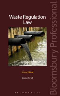 Cover image: Waste Regulation Law 2nd edition 9781845921378