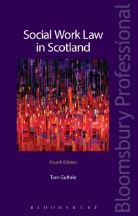 表紙画像: Social Work Law in Scotland 4th edition 9781784513245