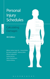 Cover image: Personal Injury Schedules: Calculating Damages 4th edition 9781784517267