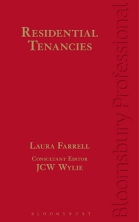 Cover image: Residential Tenancies 1st edition