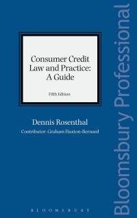 Titelbild: Consumer Credit Law and Practice - A Guide 5th edition 9781784518363