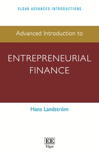Cover image: Advanced Introduction to Entrepreneurial Finance 1st edition 9781784718558