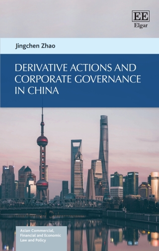 Imagen de portada: Derivative Actions and Corporate Governance in China 1st edition 9781784719104