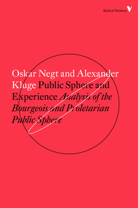 صورة الغلاف: Public Sphere and Experience 9781784782412