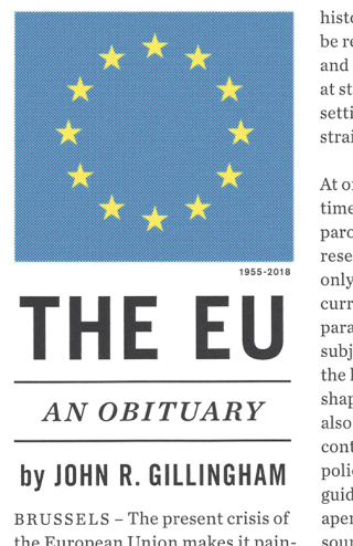 Cover image: The E.U. 9781784784218