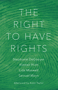 Cover image: The Right to Have Rights 9781784787547