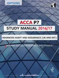 Cover image: ACCA P7 Study Manual 2016/2017 9781784801397