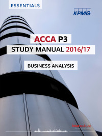 Cover image: ACCA P3 Study Manual 2016/2017 9781784802318