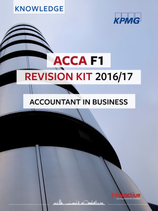 Cover image: ACCA F1 Revision Kit  2016/2017 9781784802363