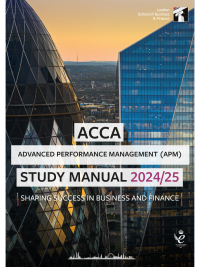 Cover image: ACCA APM Study Manual 2024/25 6th edition 9781784803278