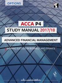Cover image: ACCA P4 Study Manual 2017/18 9781784803629