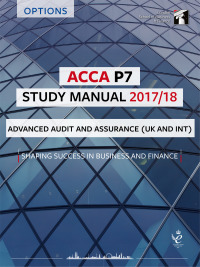Cover image: ACCA P7 Study Manual 2017/18 9781784803650