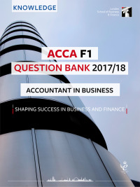 Cover image: ACCA F1 Question Bank 2017/18 9781784803506