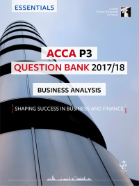 Cover image: ACCA P3 Question Bank 2017/18 9781784803612
