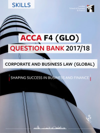 Cover image: ACCA F4 Question Bank 2017/18 (GLO) 9781784804800