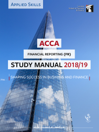Cover image: ACCA FR Study Manual 2018/19 9781784805814