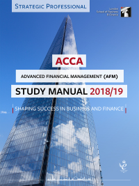 Cover image: ACCA AFM Study Manual 2018/19 9781784805852