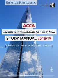 Cover image: ACCA AAA Study Manual 2018/19 9781784805883