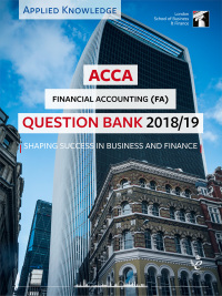 Cover image: ACCA FA Question Bank 2018/19 1st edition 9781784806064