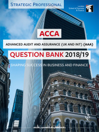 Cover image: ACCA AAA Question Bank 2018/19 1st edition 9781784806330