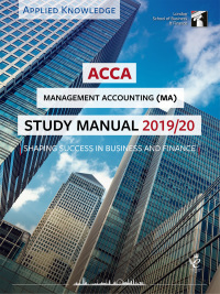 Cover image: ACCA MA Study Manual 2019/20 2nd edition 9781784806712