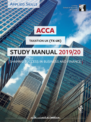 Cover image: ACCA TX Study Manual 2019/20 2nd edition 9781784806767