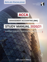 Cover image: ACCA MA Study Manual 2020/21 3rd edition 9781784807672