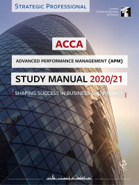 Cover image: ACCA APM Study Manual 2020/21 3rd edition 9781784807795