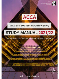 Cover image: ACCA SBR Study Manual 2021/22 4th edition 9781784808792