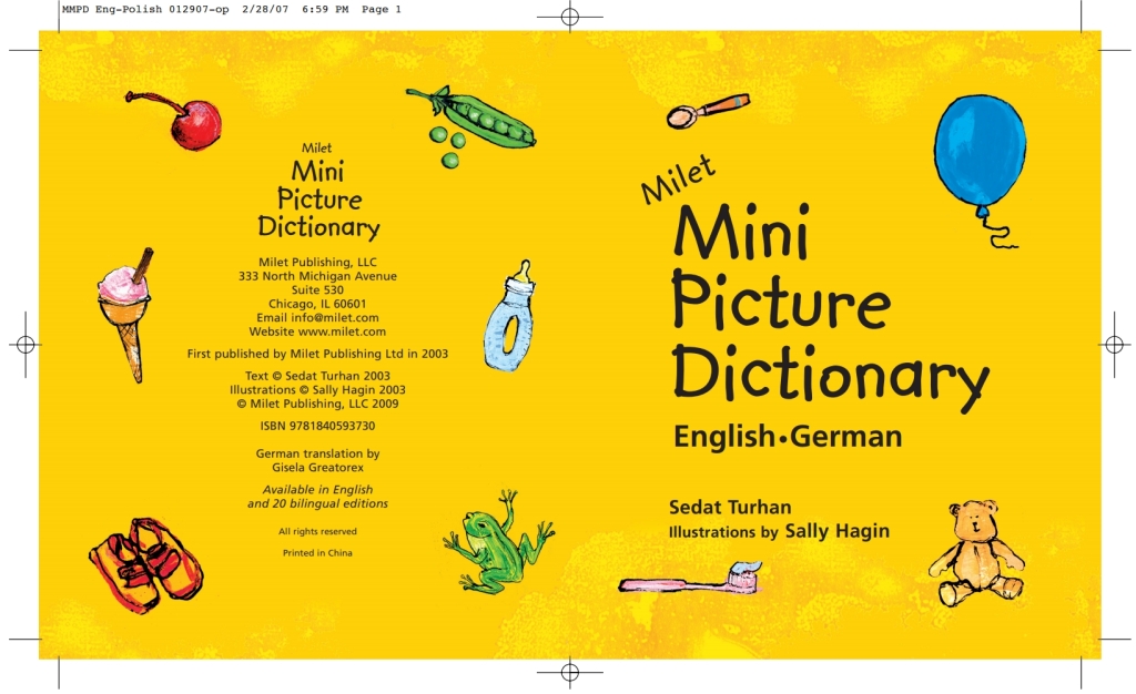 Milet Mini Picture Dictionary (English–German)