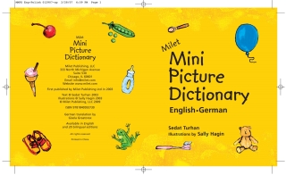 Cover image: Milet Mini Picture Dictionary (English–German) 9781840593730