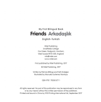 صورة الغلاف: My First Bilingual Book–Friends (English–Turkish) 9781785088711