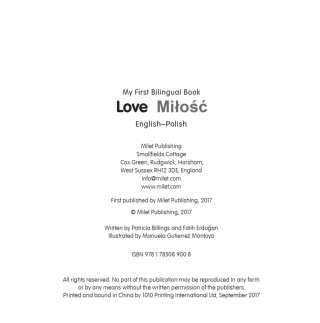 Cover image: My First Bilingual Book–Love (English–Polish) 9781785089008