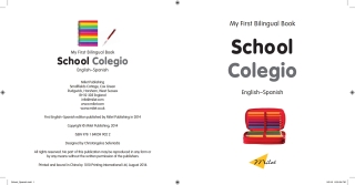 Cover image: My First Bilingual Book–School (English–Spanish) 9781840599022