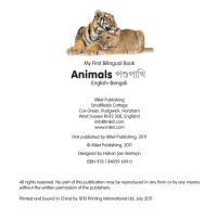 Cover image: My First Bilingual Book–Animals (English–Bengali) 9781840596090