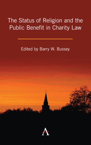 Cover image: The Status of Religion and the Public Benefit in Charity Law 1st edition 9781785272660