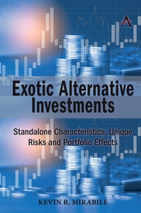 Cover image: Exotic Alternative Investments 1st edition 9781785276101