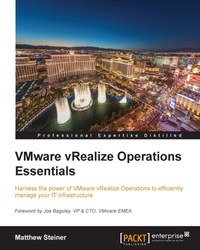 Omslagafbeelding: VMware vRealize Operations Essentials 1st edition 9781785284755
