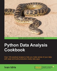 Imagen de portada: Python Data Analysis Cookbook 1st edition 9781785282287
