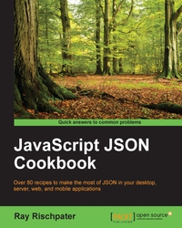 Omslagafbeelding: JavaScript JSON Cookbook 1st edition 9781785286902