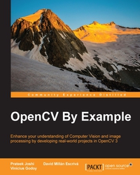 Imagen de portada: OpenCV By Example 1st edition 9781785280948