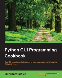 Cover image: Python GUI Programming Cookbook 1st edition 9781785283758