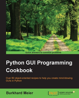 Cover image: Python GUI Programming Cookbook 1st edition 9781785283758